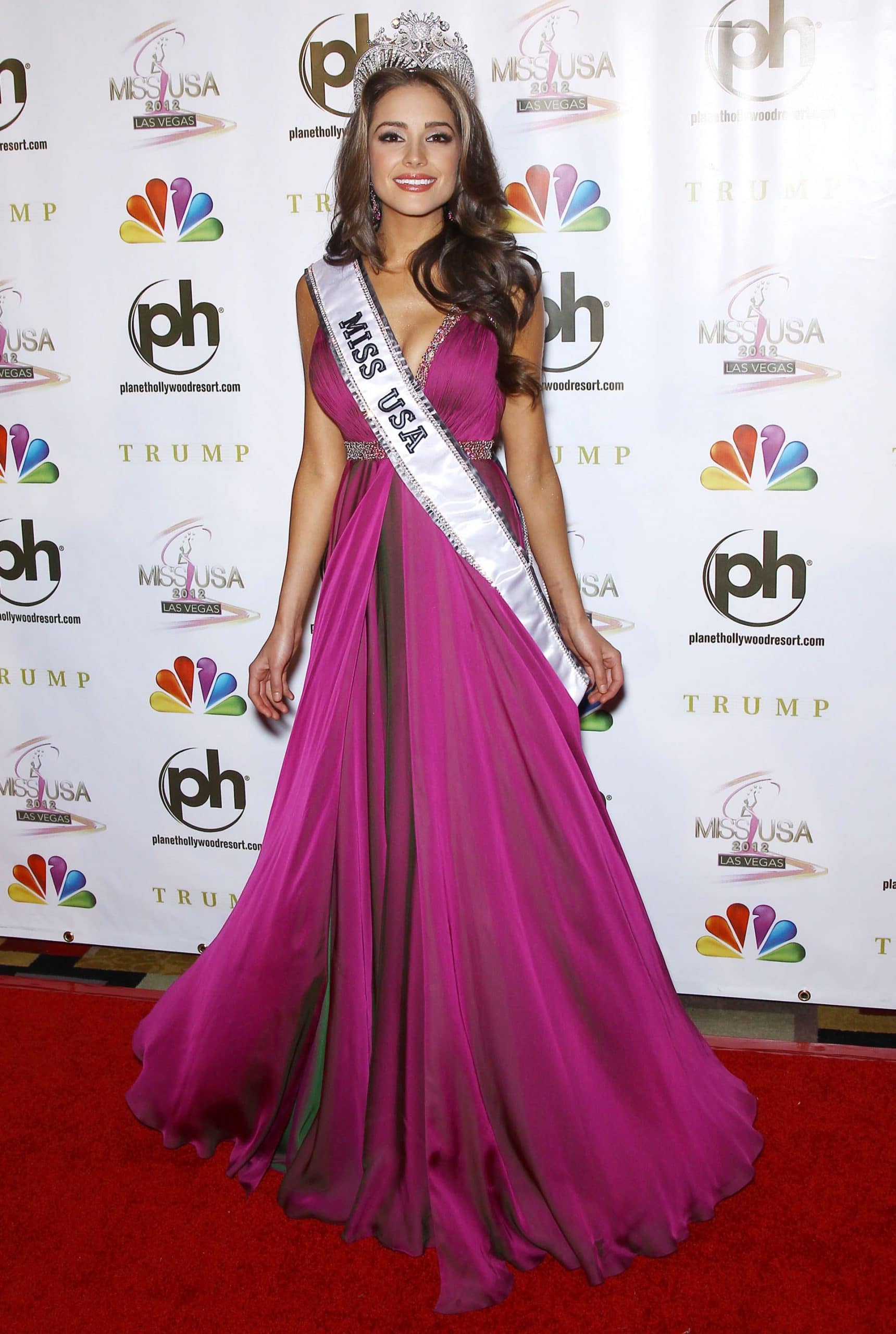 Olivia Culpo, crowned Miss USA 2012, shines at the post-pageant press conference, Planet Hollywood, Las Vegas, NV, June 3, 2012