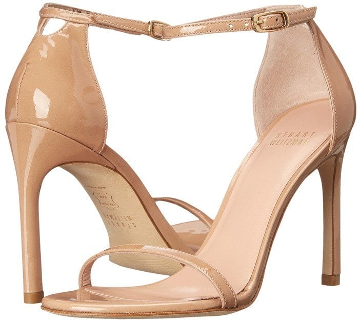 Stuart Weitzman Bridal Evening Collection Nudistsong in Adobe Aniline