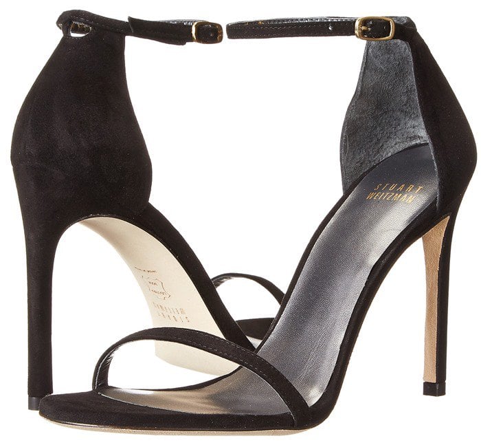 Stuart Weitzman Bridal Evening Collection Nudistsong in Black Suede