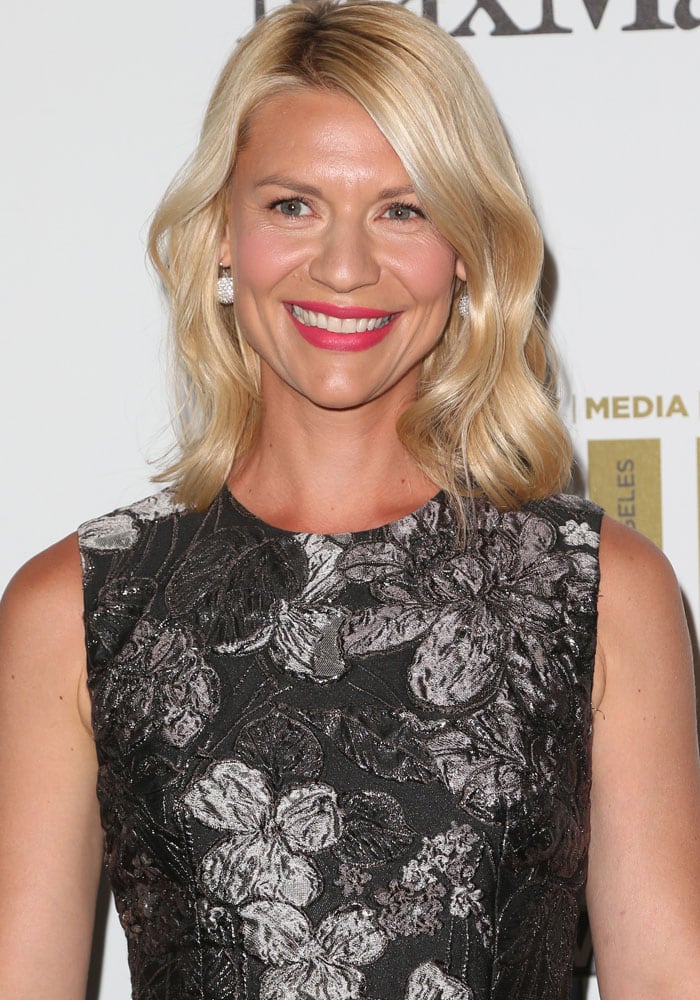 Claire Danes at the 2016 Women in Film Awards in Los Angeles on June 15, 2016