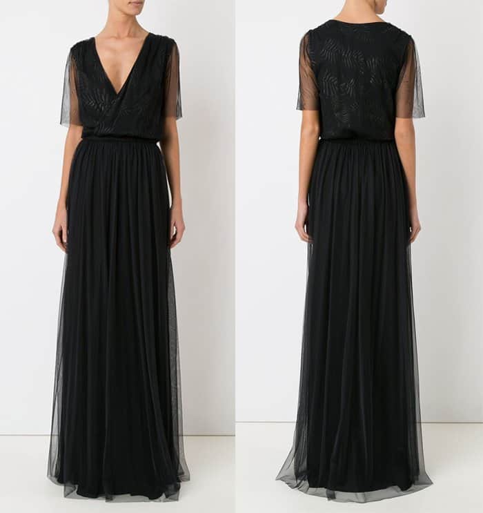Emannuelle Junqueira Long Tulle Dress