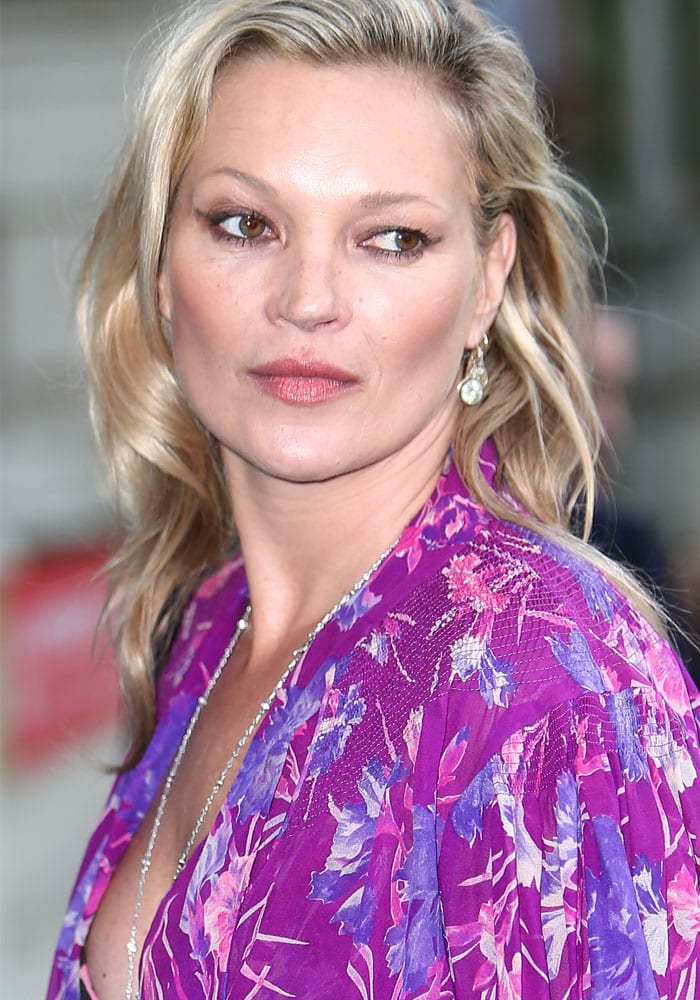 Kate Moss at the VA Summer Party in conjunction with Harrods at the Victoria and Albert Museum