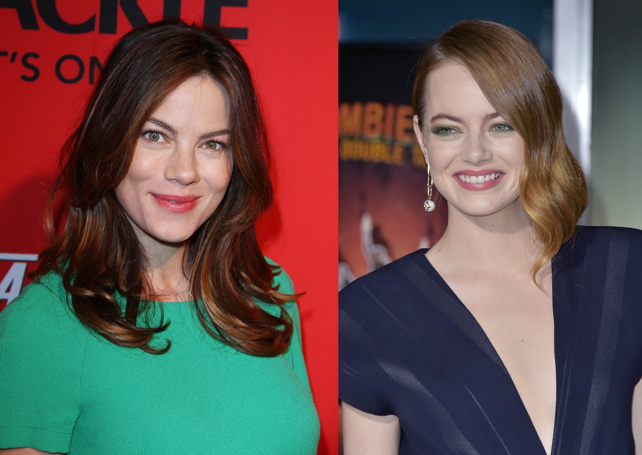 Michelle Monaghan and Emma Stone may look alike but are not related