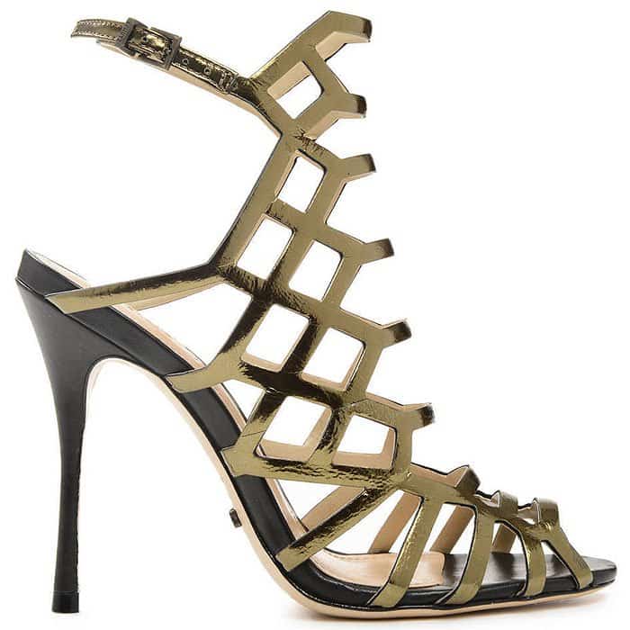 Schutz "Juliana" Cage Sandals