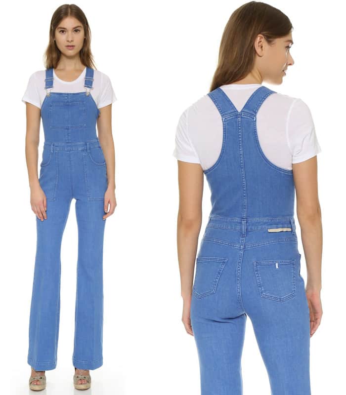Stella McCartney Stretch Denim Overalls