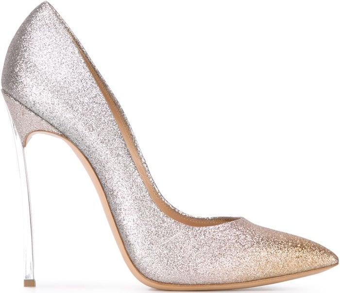 Casadei Glitter Blade pumps