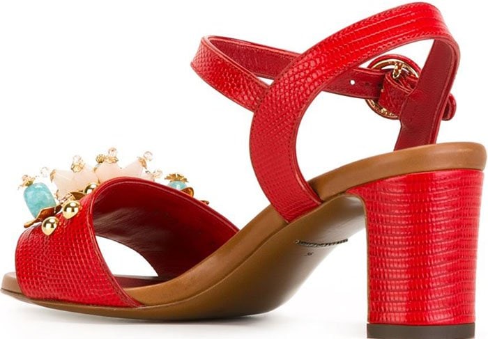 Dolce Gabbana Embellished Sandals