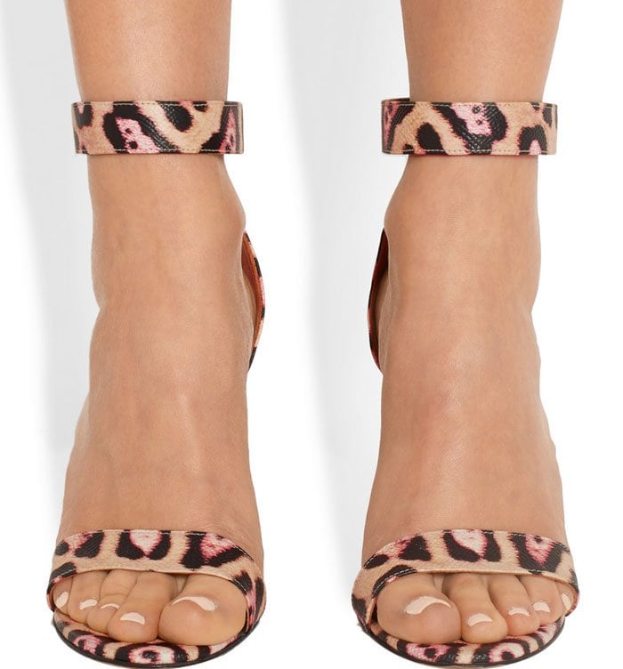 Givenchy Retra Leopard Sandals