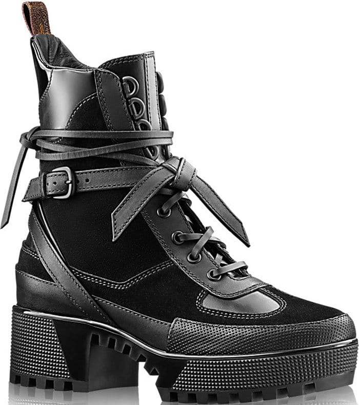 Louis Vuitton "Palm Canyon Desert" Boots from the Cruise 2016 collection, originally retailing for $1,270