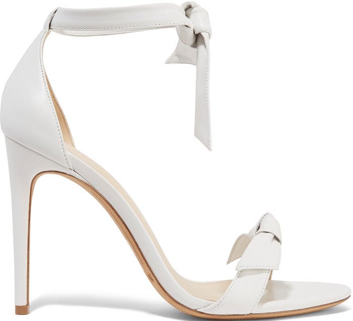 White Leather Alexandre Birman "Clarita" Sandals