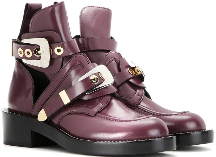 Balenciaga "Ceinture" Ankle Boots