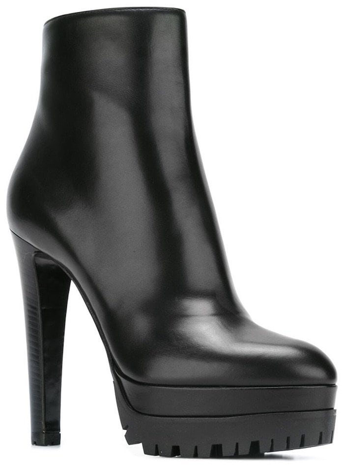 Sergio Rossi Platform Ankle Boots