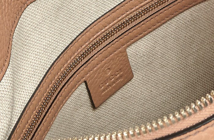 Verifying authenticity: The importance of Gucci's interior heat stamp and label