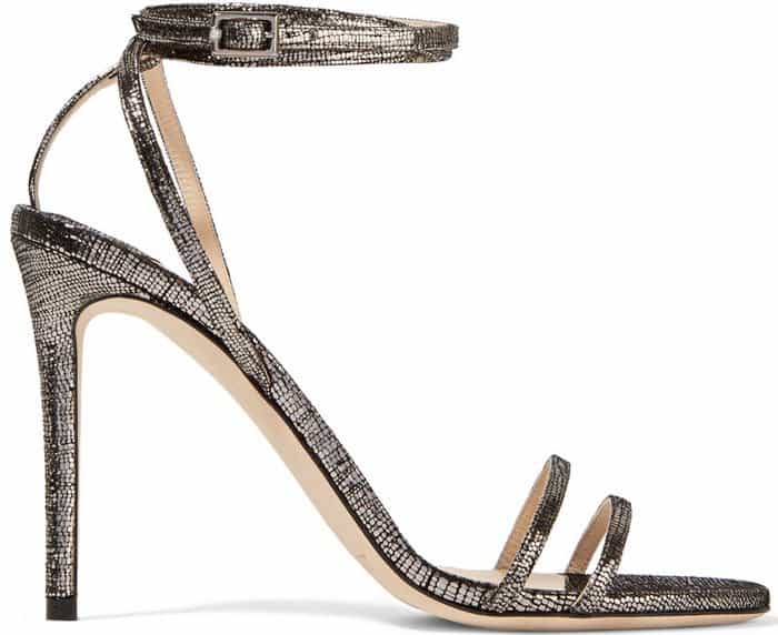 Jimmy Choo Tizzy Metallic Sandal