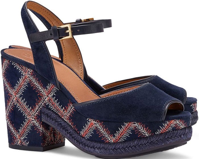 Tory Burch "Trinity" Platform Sandals