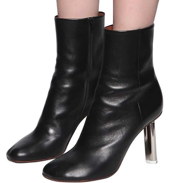 Vetements Leather Ankle Boots
