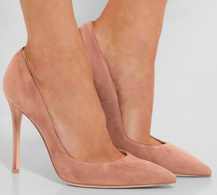Gianvito Rossi Suede Pumps