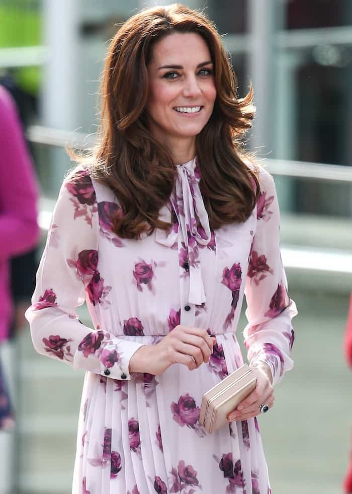 Kate Middleton's Kate Spade chiffon dress