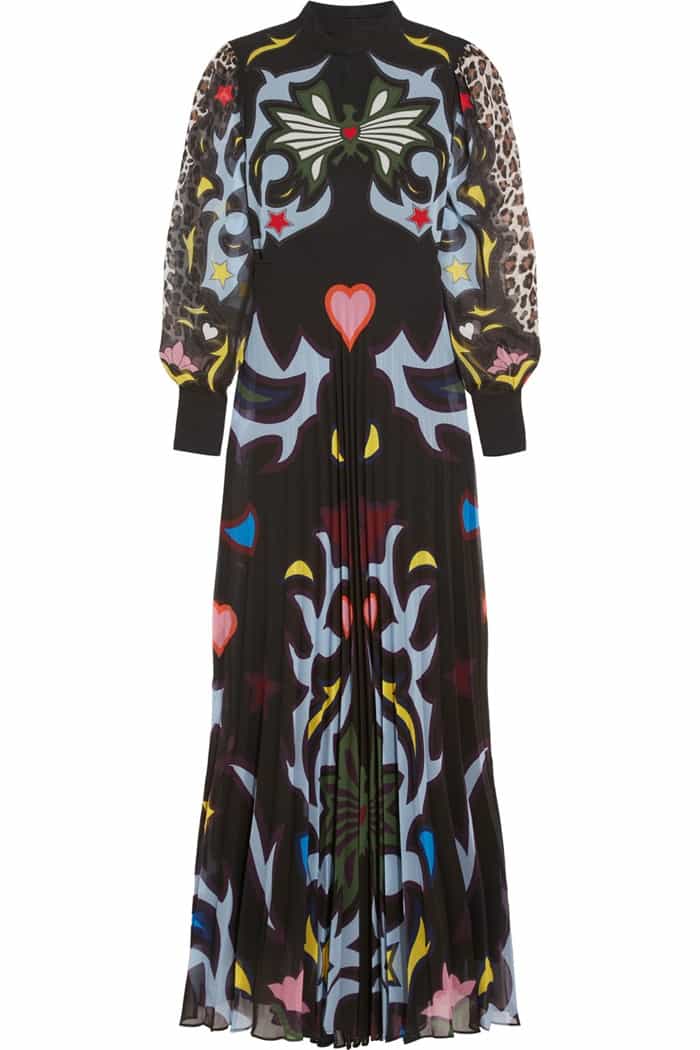 Mary Katrantzou 'Mizar' Printed Georgette Gown