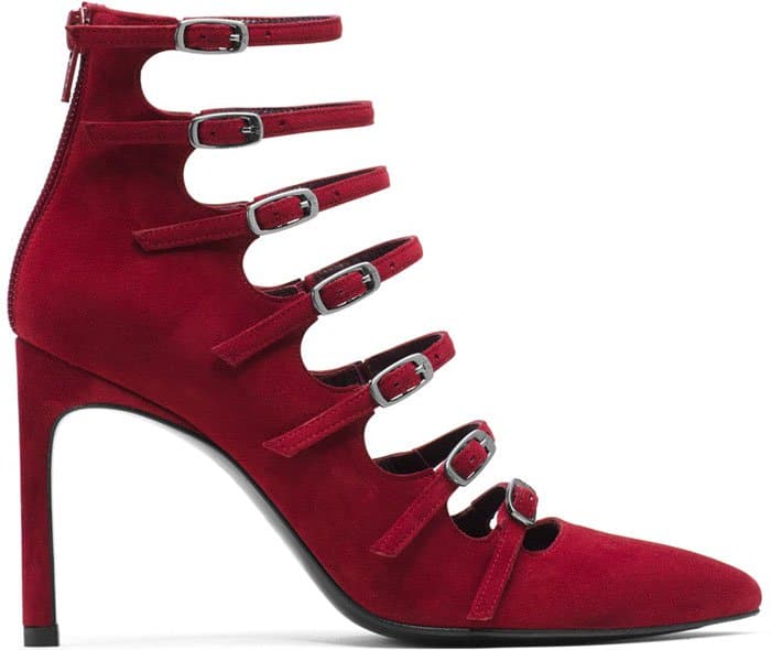 Red Stuart Weitzman Hottamale Pumps