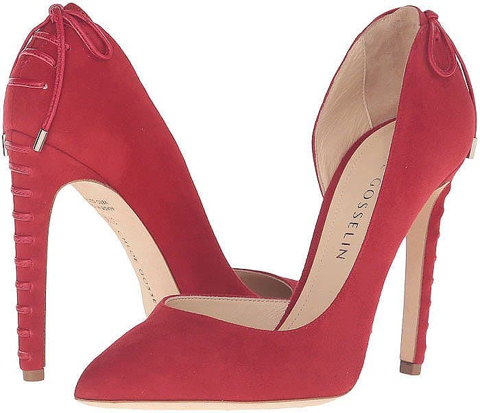 Chloe Gosselin "Enchysia" Suede Pumps