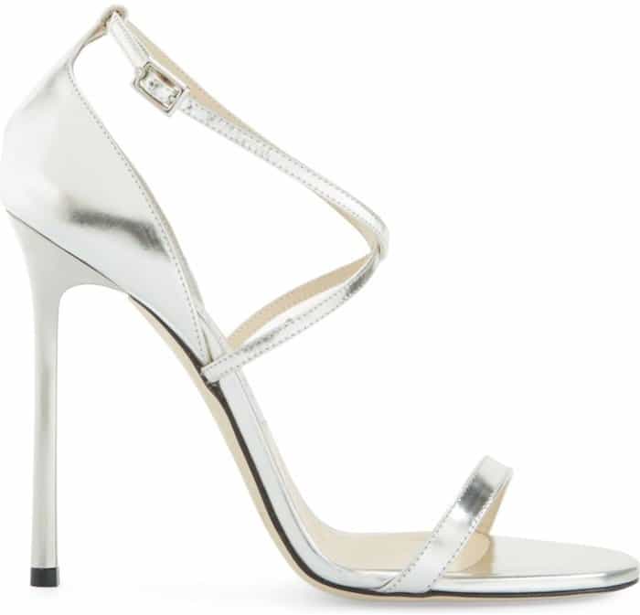 Jimmy Choo Hesper Sandals Silver