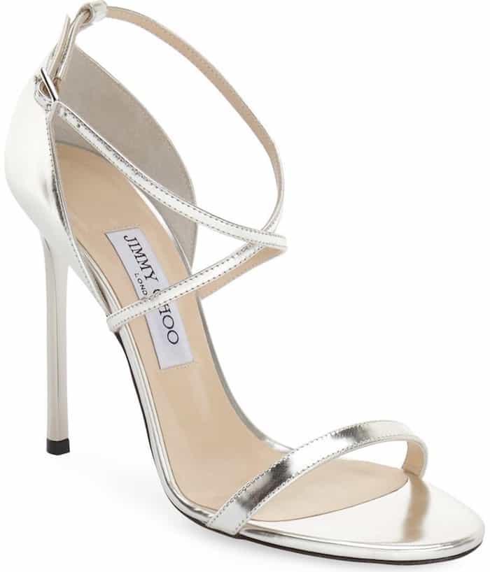 Jimmy Choo Hesper Sandals Silver
