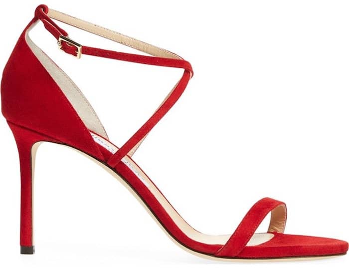 Jimmy Choo Hesper Sandals Red