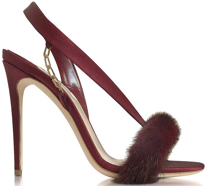 Olgana Paris L'Amazone Sandals Burgundy