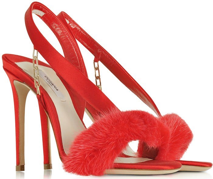Olgana Paris L'Amazone Sandals Red