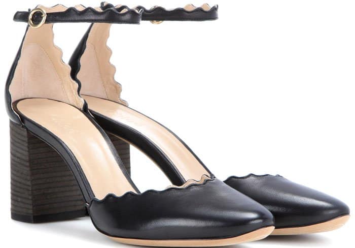 Black Chloé Lauren Mary Jane Pumps