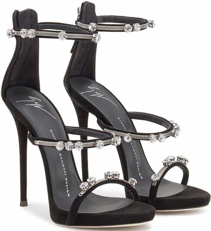 Giuseppe Zanotti 'Harmony Sparkle' Stiletto Sandals