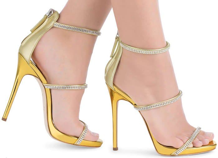 Giuseppe Zanotti 'Harmony Sparkle' Stiletto Sandals