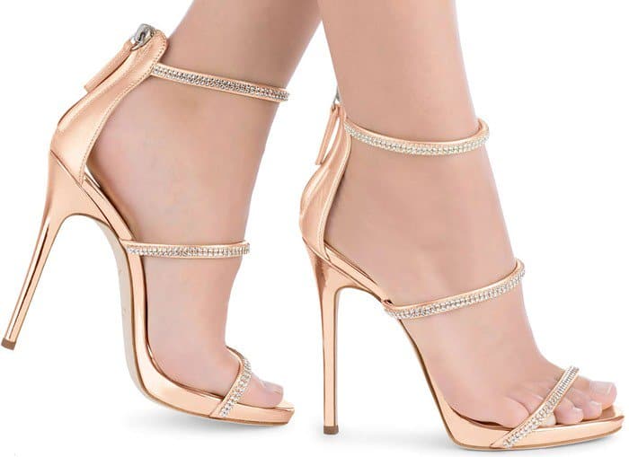 Giuseppe Zanotti 'Harmony Sparkle' Stiletto Sandals