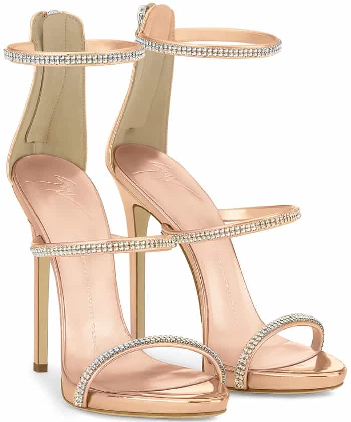 Giuseppe Zanotti 'Harmony Sparkle' Stiletto Sandals