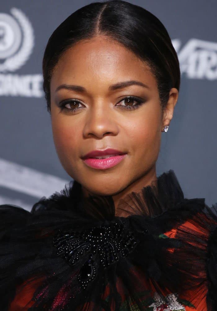 Naomie Harris shines at the 2016 British Independent Film Awards in a bold Gucci ensemble, celebrating her contribution to British cinema