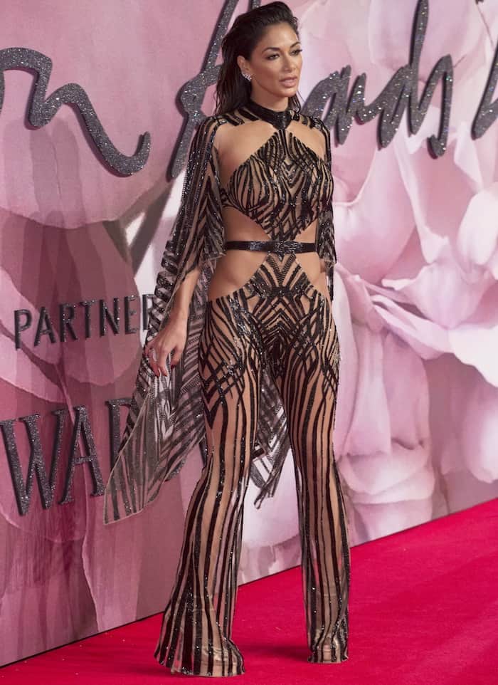 Nicole Scherzinger left very little to the imagination