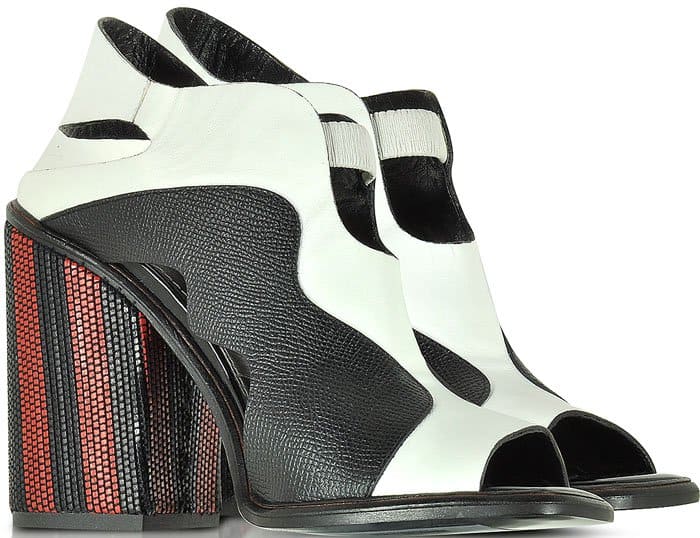 Proenza Schouler Color Block High-Heeled Sandals