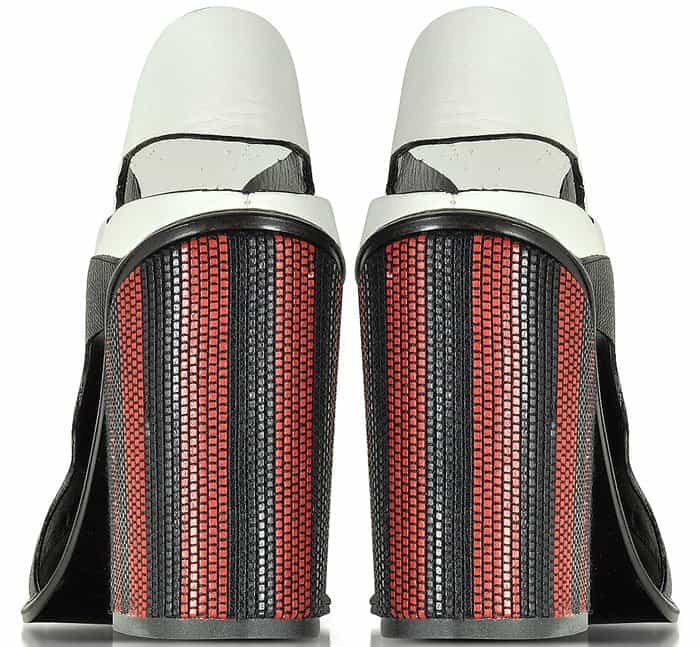 Proenza Schouler Color Block High-Heeled Sandals