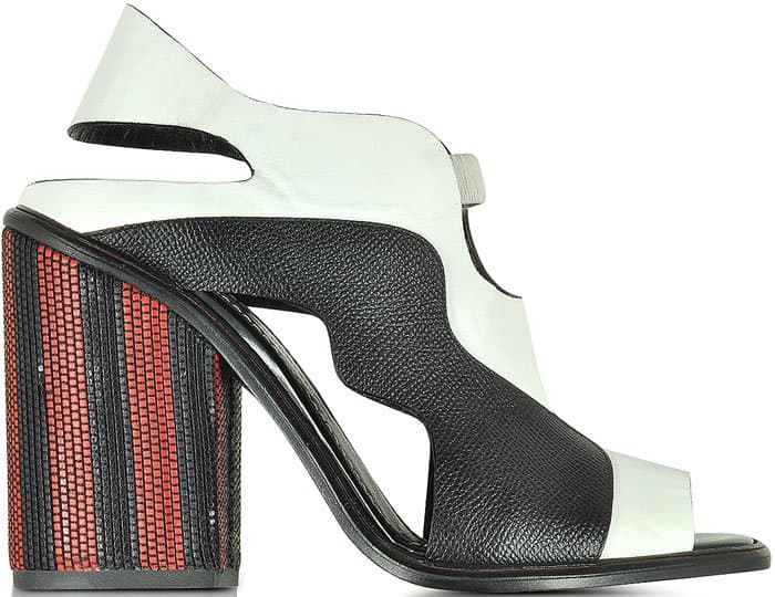 Proenza Schouler Color Block High-Heeled Sandals