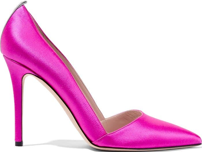 Pink Satin SJP by Sarah Jessica Parker "Rampling" Pumps