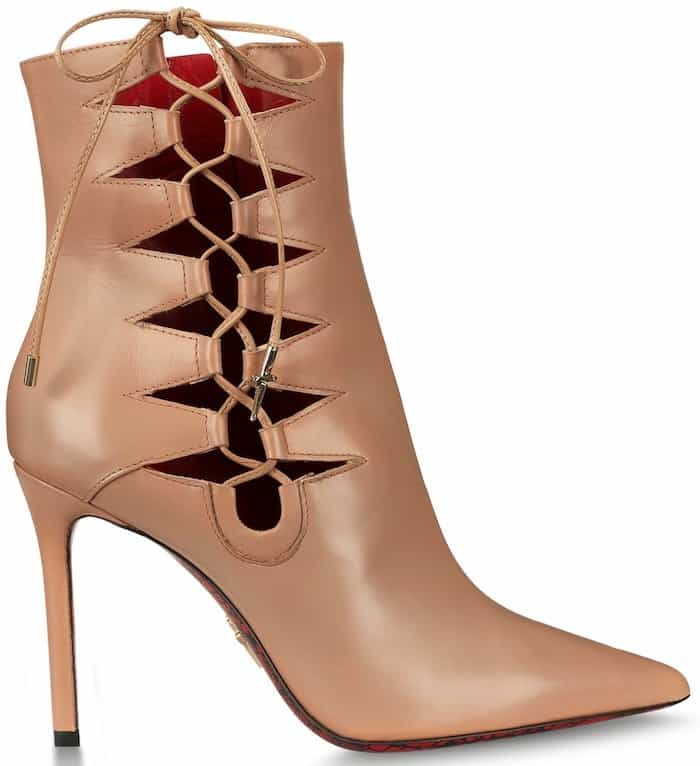 Beige Cesare Paciotti "Sveva" Booties