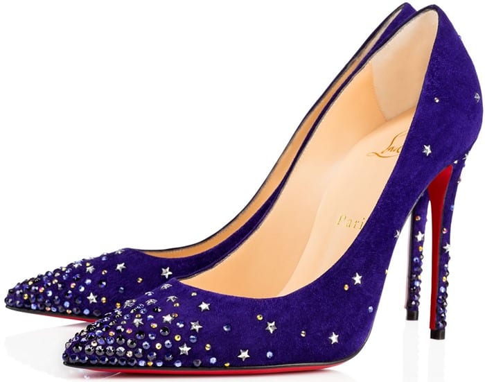 Blue Christian Louboutin "Gravitanita" Pumps