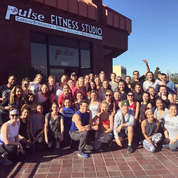 Julianne uploads a photo of the participants from the first Move Interactive session of 2017