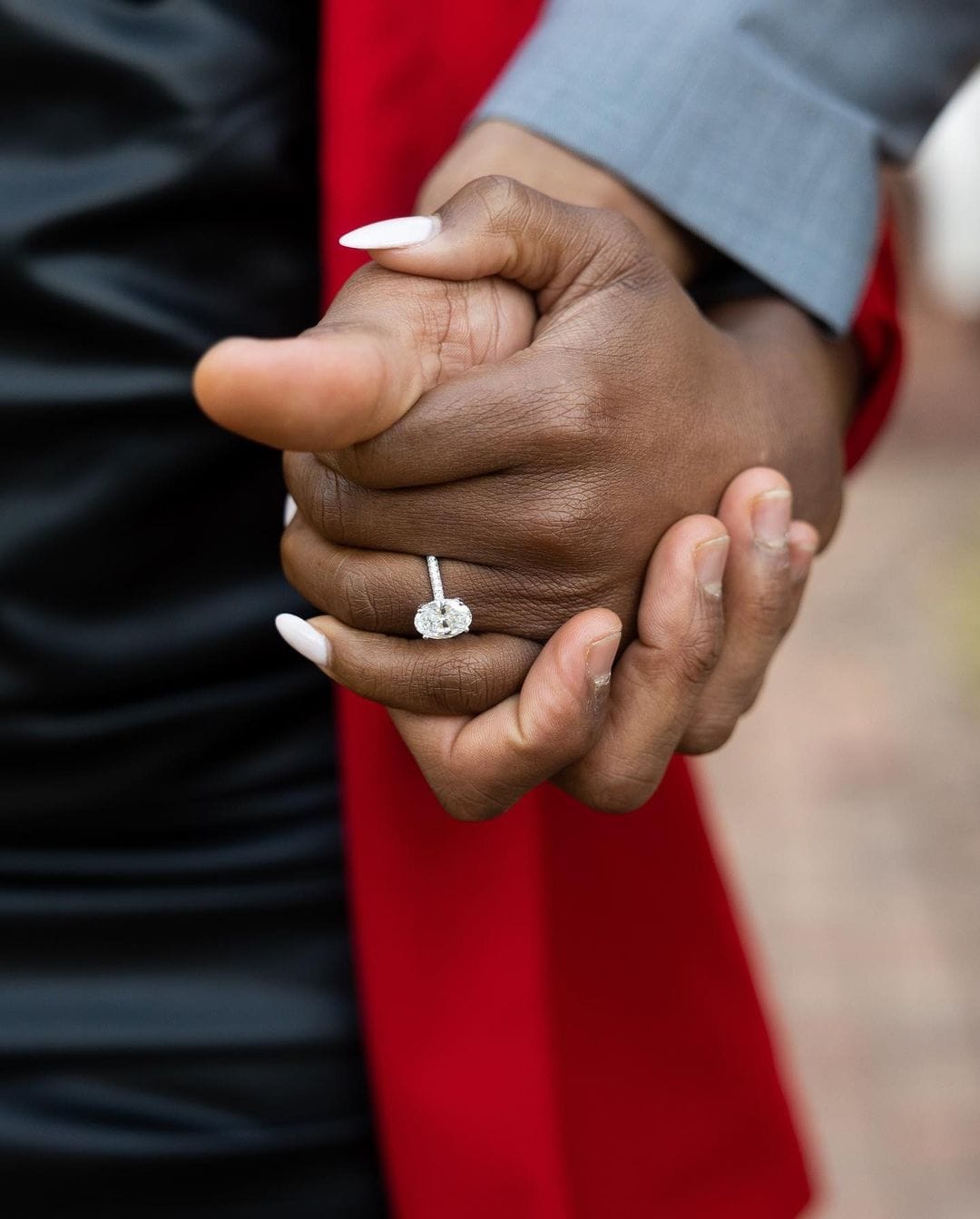 Simone Biles's diamond engagement ring is a 3-carat rock with F color and VVS2 clarity that is estimated to cost $300,000