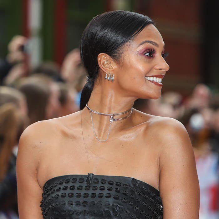 Alesha Dixon made sure all eyes were on her