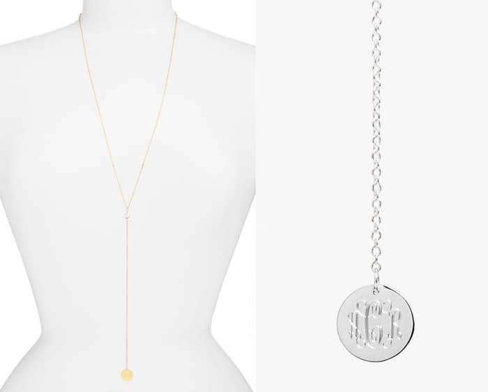 Jane Basch Personalized Y Necklace