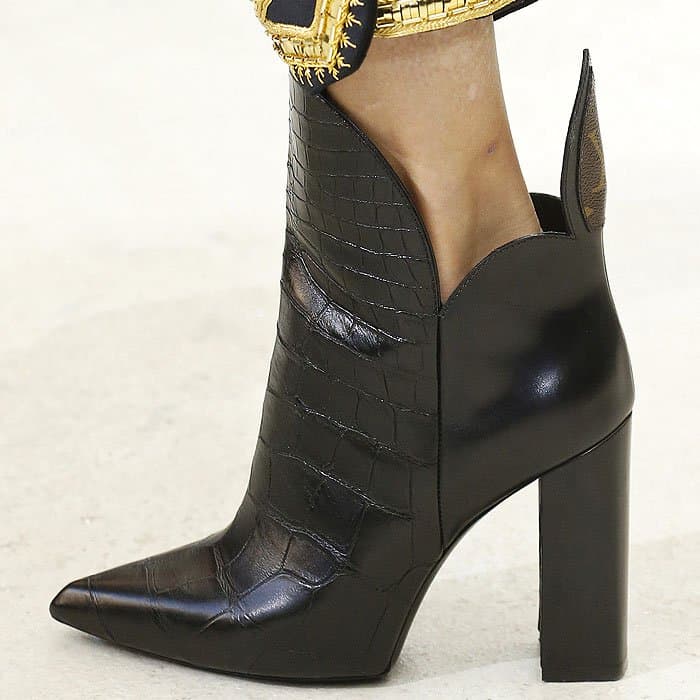 Louis Vuitton spring 2017 'Gambit Diva' ankle boots