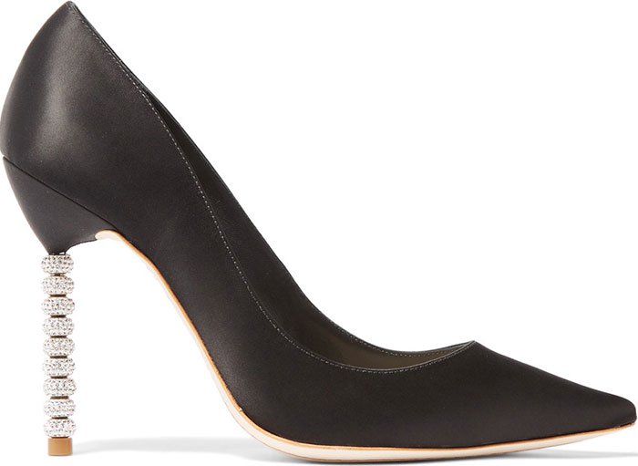 Sophia Webster 'Coco' Embellished Pumps Black