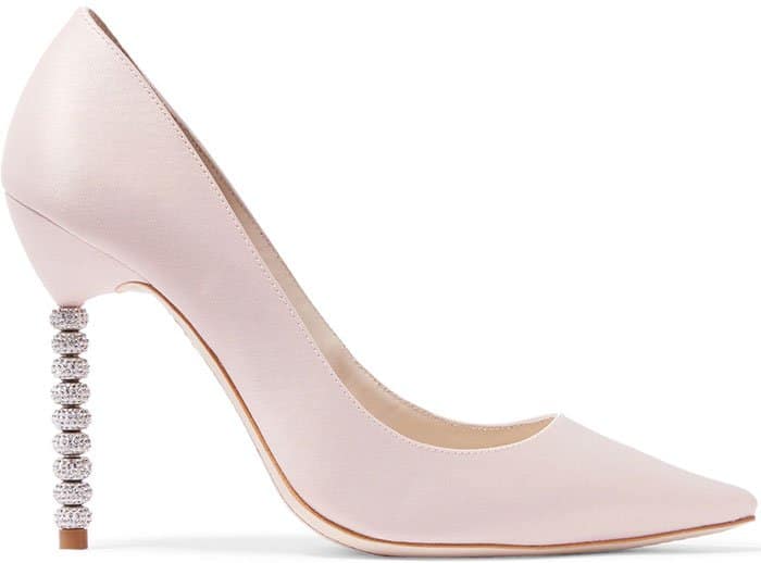 Sophia Webster 'Coco' Embellished Pumps Nude